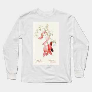 Pride of California - Botanical Illustration Long Sleeve T-Shirt